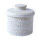 thumbnail image 2 of Mantequera francesa con tapa de cerámica, gran capacidad, ideal para decoración del hogar blanco, 2 of 9