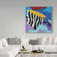 thumbnail image 3 of Trademark Fine Art 'My Zebra Cup' Canvas Art by Cindy Wider, 3 of 3
