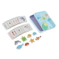 thumbnail image 1 of Niños Tarjetas en inglés Tarjetas Animales Juguete educativo Rompecabezas maquinado para reconocimiento de - Oceano CUTICAT Tarjetas de aprendizaje de inglés, 1 of 8