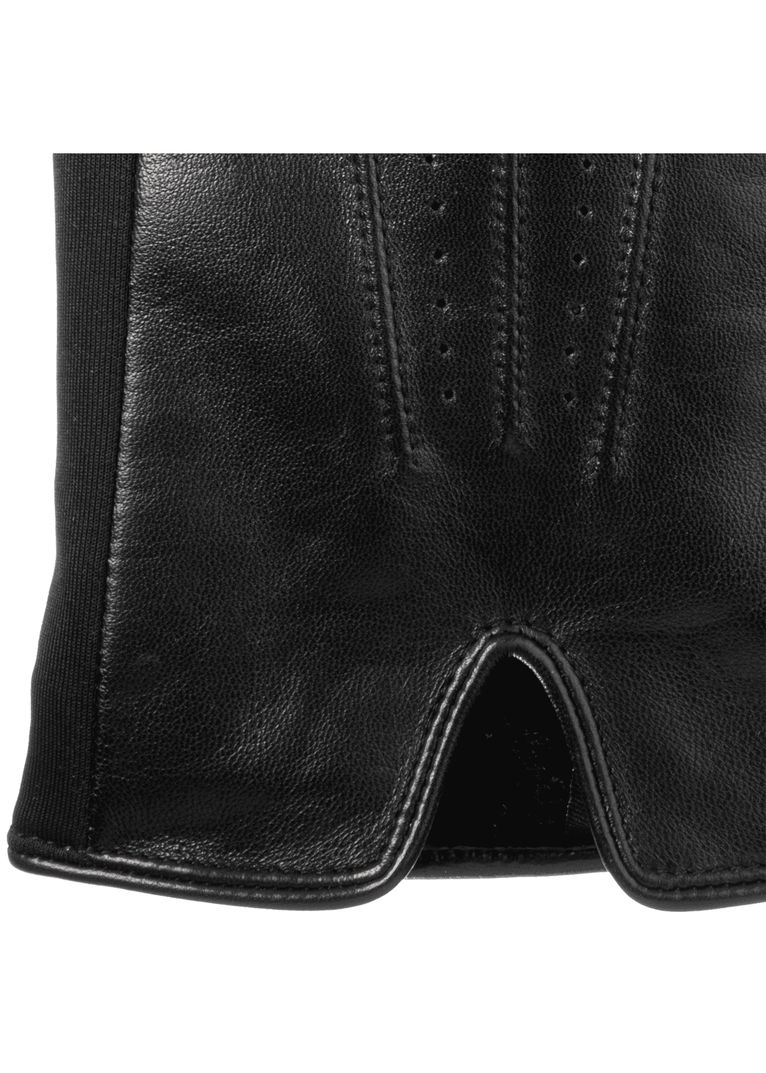 Men's Isotoner Genuine Leather Glove, Black, Size: XL