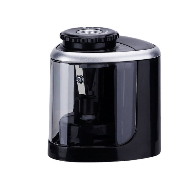 Electric Pencil Sharpener, Child Friendly Electric and Battery Operated Pencil Sharpener Cordless Automated Pencil Sharpener for School, Home, Office
