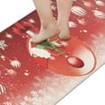 thumbnail image 4 of Christmas Kitchen Rugs Sets Anti-Fatigue Kitchen Mats Non Slip Waterproof Standing Mats Kitchen Floor Mats for Sink Kitchen Office Landury, 4 of 6