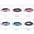 thumbnail image 3 of Cuello cruzado nuevo collar para mascotas microfibra PU cuero letras collar personalizado perro MABOTO Collar, 3 of 6