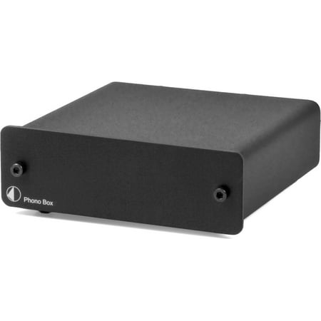 - Phono Box DC MM-MC Phono Preamp with Line Output (Black)