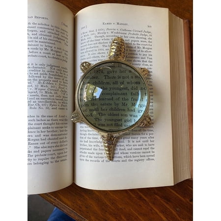 Maritime Treasures Turtle Shape Magnifying Glass Desk Accessory – Decorative Reading Magnifier for Home and Office