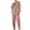 Pink, variant on Defitshape Women's Plush Pajama Set Winter Warm Soft 2 Piece Long Sleeve Shirt Pants Fuzzy Fleece Pjs Cute Fluffy Loungewear Solid Cozy Oversized Baggy Pullover Lounge Set Pockets Dark Grey 3X-Large