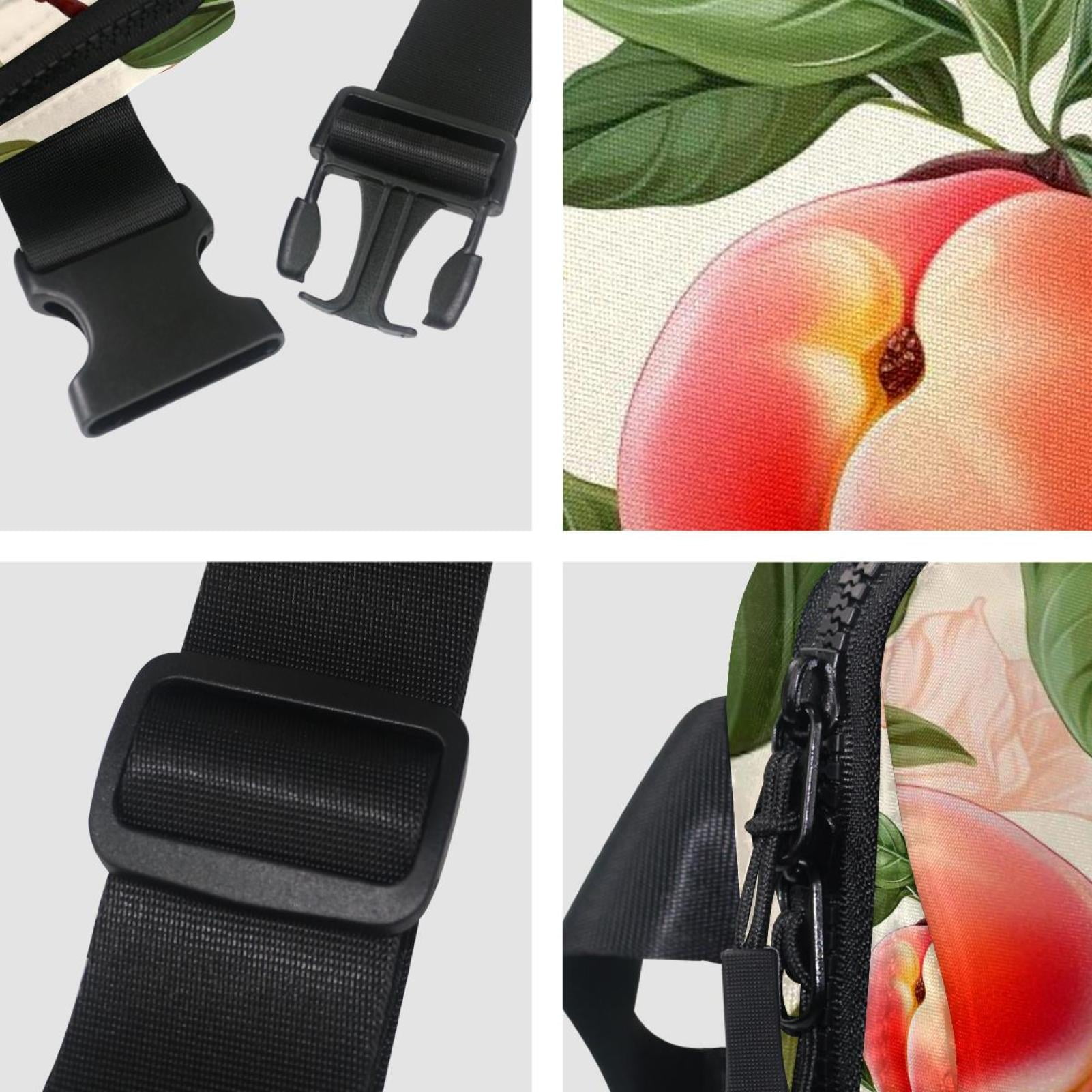 Peaches Lightweight and Adjustable Running Belt Waist Pack Waist Bags for Unisex with Extension Strap