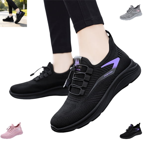 YOUYEDIAN Orthopedic Shoes for Women Fashion Slip On Sport Comfortable Sneakers Versatile Outdoor Mesh Breathable Casual Running Shoes