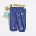 thumbnail image 2 of Odeerbi 1-5 Años Niños Niñas Verano Capris Dinosaurio Impresión Jogger Pantalones Playa Ropa Exterior Casual Pierna Atada Pantalones Recortados, 2 of 5