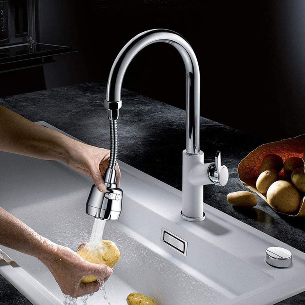 US Kitchen Tap Head Water Saving Faucet Extender Sprayer Sink Spray Aerator Set US Kitchen Tap Head Water Saving Faucet Extender Sprayer Sink Spray Aerator Set