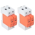 thumbnail image 1 of Protection Arrester Device, Rail Installation Voltage PC Flame Retardant SPD Surge Protective Devices AC  For House For Home For Electrical Appliances 20kA Imaximum,40kA, 1 of 8
