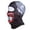 D, variant on 3D Printed Breathable Full Face Mask, Windproof Sunscreen Hood for Motorcycle Cycling and Carnival, Multicolor, One Size