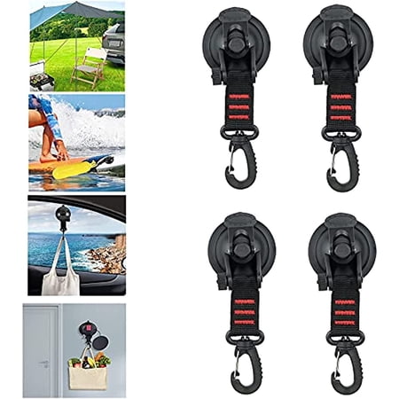 4 Pièces Ancre à Ventouse avec Fixation du Crochet D'Arrimage - Ventouse Camping,Ancre à Ventouse Robuste,Auvent Accessoire à Ventouse Crochet de Fixation pour Voiture Bateau Camping Tente Bagage 4 Pièces Ancre à Ventouse avec Fixation du Crochet D'Arrimage - Ventouse Camping,Ancre à Ventouse Robuste,Auvent Accessoire à Ventouse Crochet de Fixation pour Voiture Bateau Camping Tente Bagage