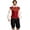 Burgundy, variant on Men’s Renaissance Doublet Costume Set – 3-Piece Medieval Outfit with Lace-Up Doublet, Breeches & Ivory Poet Shirt, Ren Faire, LARP, Pirate, Shakespeare Costume - Medium, Black