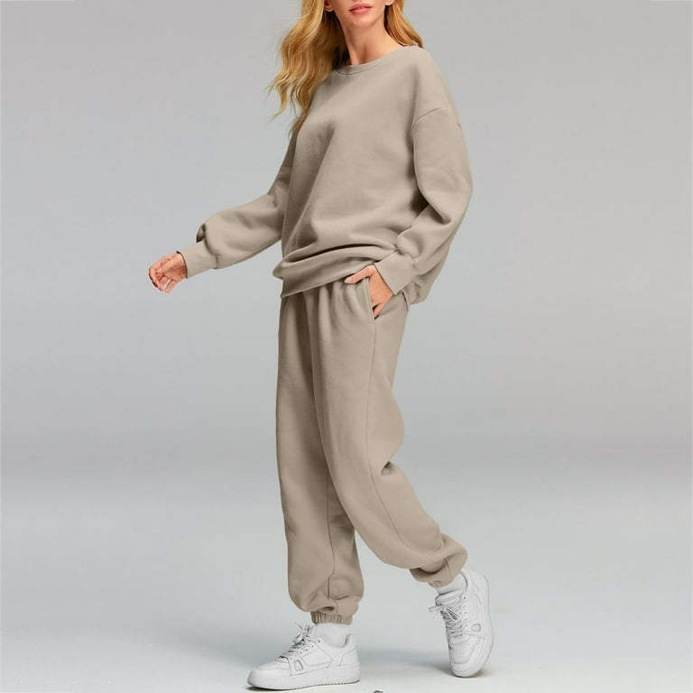 HAOTAGS Women's 2 Piece Sweatsuit Outfits Oversized HAOTAGS Women's 2 Piece Sweatsuit Outfits Oversized