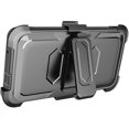 thumbnail image 3 of Compatible avec ZTE ZMax Pro Case, Clip Ceinture Béquille Protection Robuste Intégrale Armure TPU Coque Rigide Sans Protecteur d'Écran pour ZTE ZMax Pro Z981/Grand X Max 2 Noir, 3 of 5