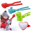 TOYFUNNY Snow Snowball Maker Clip Maker Hand Thumb Dinosaur Snowman Shaped Snow Sand Molds Tool Winter Kids Outdoor Toys