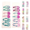 thumbnail image 4 of tredstone 6 Pcs Pince à Cheveux Mignonne pour Enfants Filles en Forme de Fruit d'Animal de Dessin Animé Épingle à Crème Glacée Accessoires pour Cheveux, 4 of 8