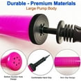thumbnail image 2 of Balloon Pump Hand Manual Inflator, Balloon Manual Pump Blower Pump suitable for Party Decoration Balloons Balloon Arch Kit Balloon Garland Foil & Confetti Balloon, 2 of 7