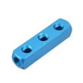thumbnail image 1 of Unique Bargains 1/4' G Threaded Pneumatic 6 Ports 3 Way Quick Connect Splitter Air Hose Inline Manifold Block Splitter 2Pcs, 1 of 3