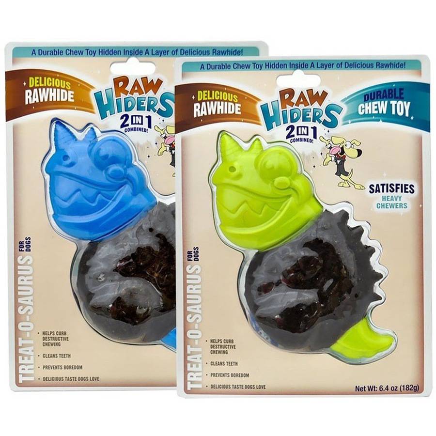 Rawhiders Dino Rawhide Dog Toy