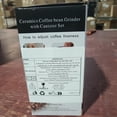 thumbnail image 2 of Baalaka Manual Coffee Bean Grinder Small, Ceramic Burr, 2 x 11oz Glass Jars, Stainless Steel Handle for Drip, Espresso, French Press & Turkish Brew, 2 of 7