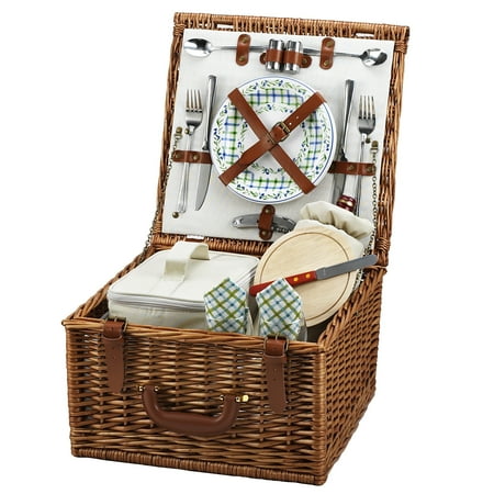 Picnic At Ascot Cheshire Basket for Two in Gazebo