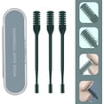 thumbnail image 1 of PrecisionGroom Nose Hair Trimmer - Dual-Ended, Portable, Safe Design | On-the-Go Grooming Solution, Manual-Powered, Quick Rinse Green x3 Pieces, 1 of 6