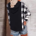 thumbnail image 3 of Sudadera con Capucha ANGGREK Navidad Cuello en V Manga Larga, 3 of 5