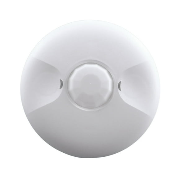 NICOR Lighting 360-Degree Line-Voltage Ceiling Occupancy Motion Sensor, White (COS360WH)