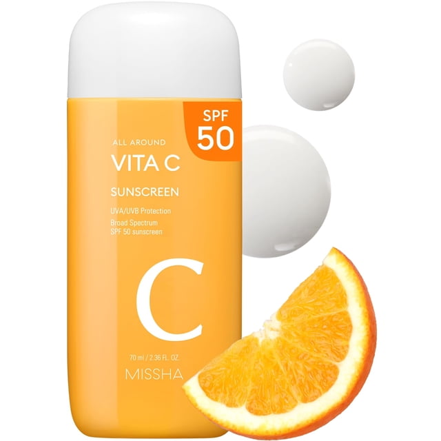 Protector solar MISSHA All Around Vita C SPF 50 70 ml