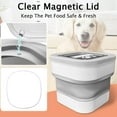 BNOSDM Collapsible Dog Food STF9 Storage Container, 1015 Lbs Cat Food