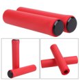 thumbnail image 3 of Bicicleta Bike Grips Material de silicona Ndcxsfigh ultraligero Manillar MTB Grip (Rojo), 3 of 6