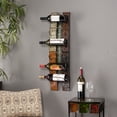 thumbnail image 2 of Meuble Adriano Mural pour Rangement de Vin en Tons Terre, 2 of 5