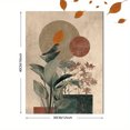thumbnail image 3 of UXIEQU Botanical Bird Abstract Geometric Canvas Wall Art Print 15.75x11.81 Inches, 3 of 8