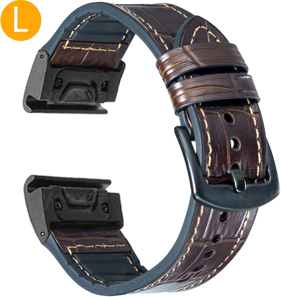 fenix 5x plus leather band