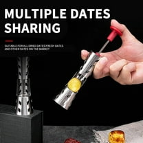 JLFNYA Cherry Picker,Multi-Function Cherries Stoner Seed Remover Tool,with Hand-Held Design,Save Time & Space for Making Cherry Jam