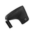 thumbnail image 1 of Colaxi Golf Club Cover PU Leather Protective Guard Protector Golf Putter Head Cover Black, 1 of 8