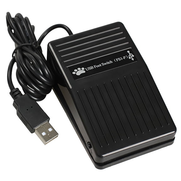 USB Single Foot Switch Pedal Control Pre-Program Key Mouse For Keyboard PC TAPDRA Spare Part