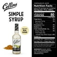 thumbnail image 5 of Collins Simple Syrup, Cocktail Mixers, Drink Mixers for Cocktails, 32oz, 5 of 6