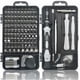 thumbnail image 1 of Padarsey 115 in 1 Precision Electronics Screwdriver with Portable Case Compatible with Computer, Mobile Phone, PC, iPhone, etc. Black, 1 of 5