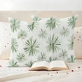 thumbnail image 3 of Sage Green Geometric Outdoor Waterproof Pillow Covers, Watercolor Abstract Art Decorative Square Throw Pillowcase Sofa Cushion Sham for Patio/Couch/Chair, 24"x24" 2 Pack, 3 of 8
