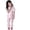 Hot Pink, variant on REDARER Toddler Girls Soft Cotton Ribbed Sleepwear, Floral Print Short Sleeve Top & Pants Pajama Set,2-3 Years