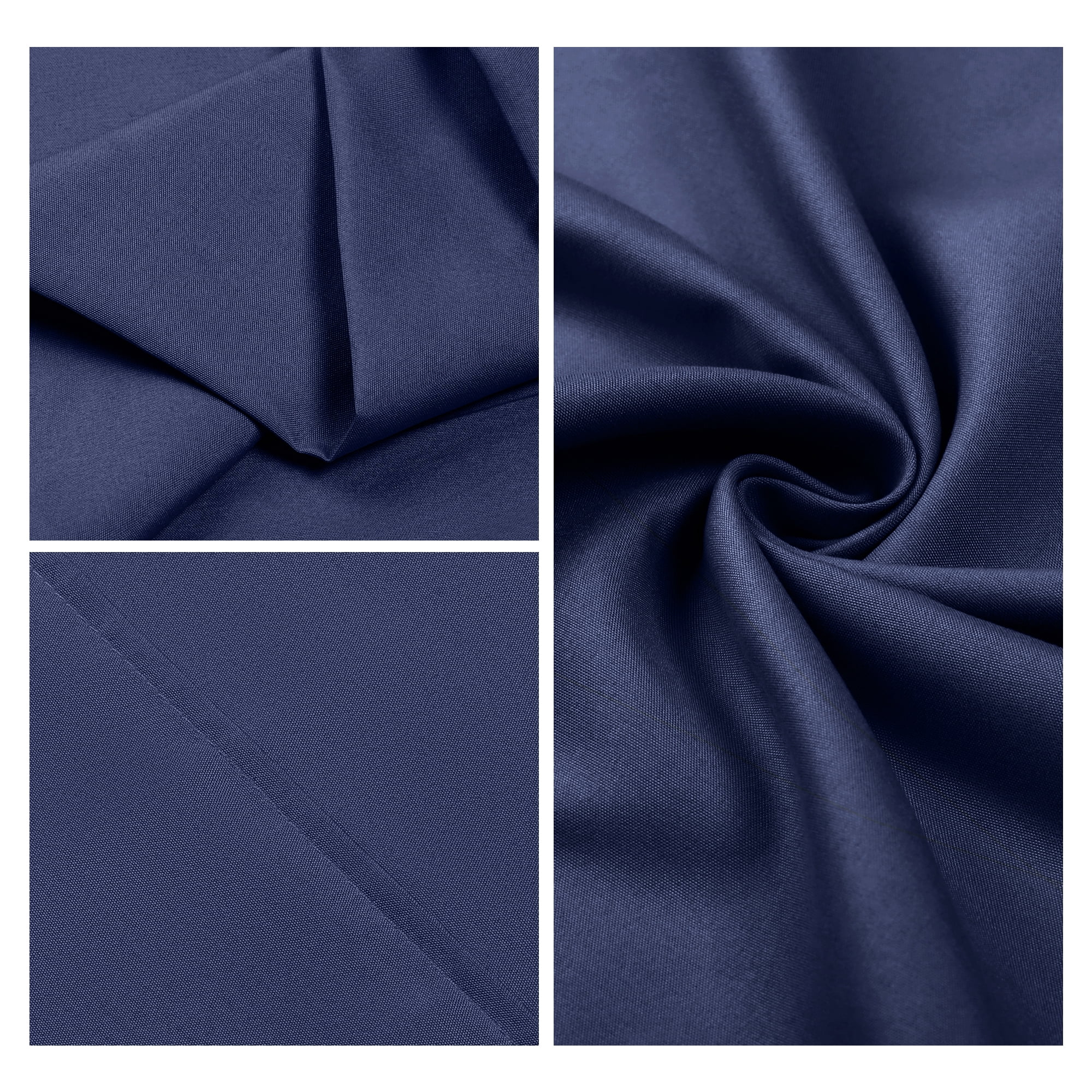 Unique Bargains Pillow Cases with Envelope Closure Pillow Covers 2 pcs Standard Bavy Blue