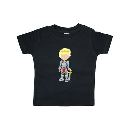 

Inktastic Boy Prince Blond Hair Knight In Shining Armor Gift Baby Boy T-Shirt