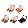 thumbnail image 2 of keepw PU Pen Display Slots Organized Storage Solution Gift For Students Delicate Display Case Storage Box Claret, 2 of 6