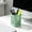 Green, variant on Clearance Under $2, 1 Pack Square Pen Holder, Multi-Functional Desk Pencil Cup, Hollow Heart Design Desktop Organizer for Home and Office Stationery, Plastic, 10cm(White)