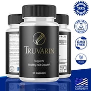 Truvarin Advanced Formula Healthy Hair Support Supplement 60 Capsules