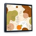 thumbnail image 3 of Designart 'One Line Portrait of Afro American Women VII' Modern Framed Canvas Wall Art Print, 3 of 5
