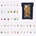 thumbnail image 1 of Naiovety Kit de decoración de 40 copas de vino con temática de playa para eventos de cata de vinos. 40 juegos de copas de vino con temática Cocina y Comedor, 1 of 5